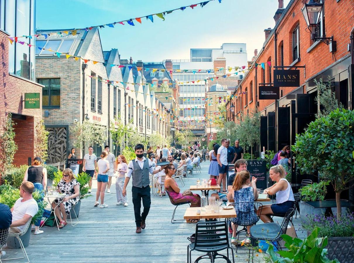 Chelsea Flat 10 Mins Harrods, Gym, Air Conditioning London Luaran gambar